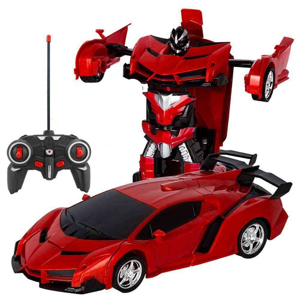 Rc автомобилна трансформация - спортно превозно средство модел роботи играчки с батерия