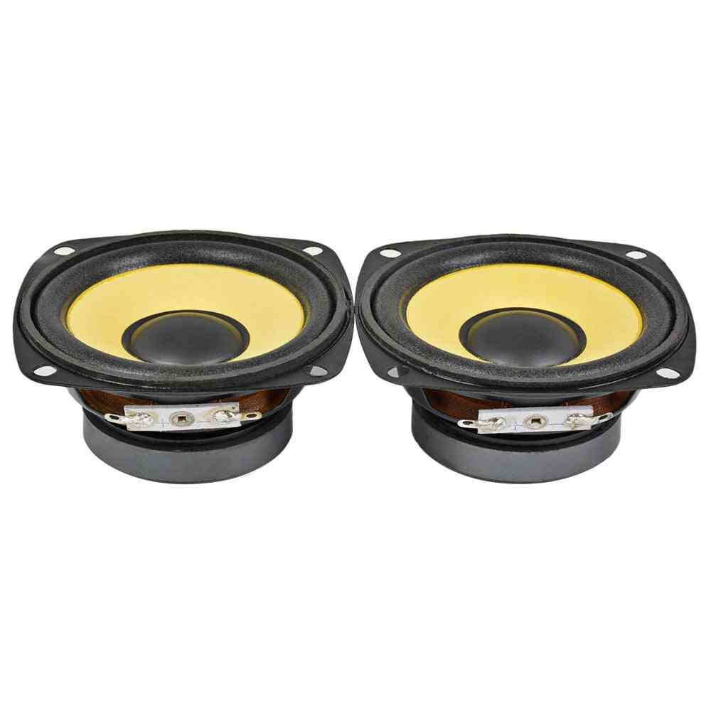Full Range Gold Foam Edge Speaker - Black Magnetic Multimedia Loudspeaker