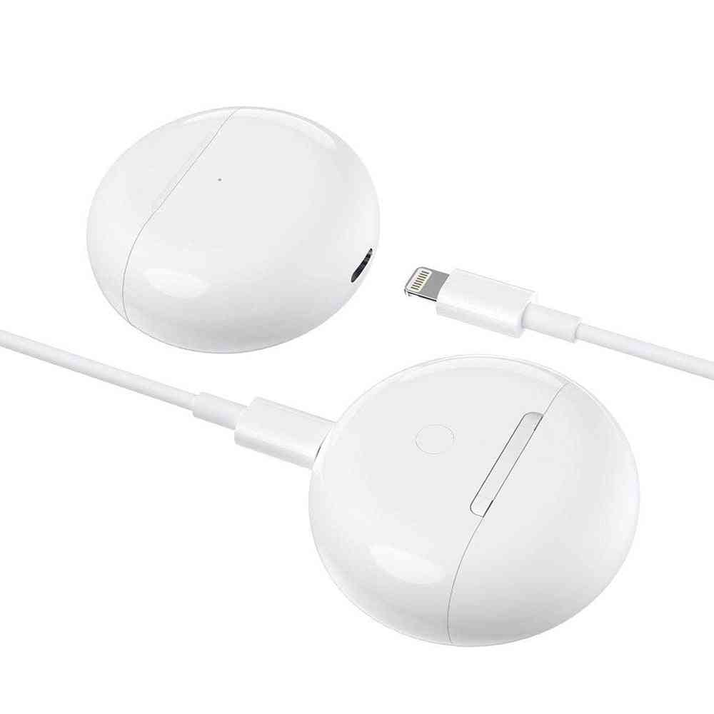Tws trådlösa Bluetooth-hörlurar, pekstyrning stereo trådlöst headset med laddningsbox - svart
