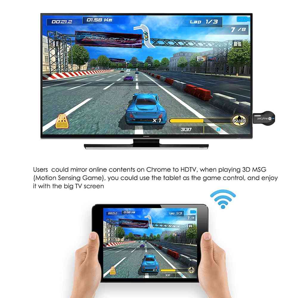 Wireless Wifi Display Tv Dongle Receiver - Hdmi Tv Stick For Dlna