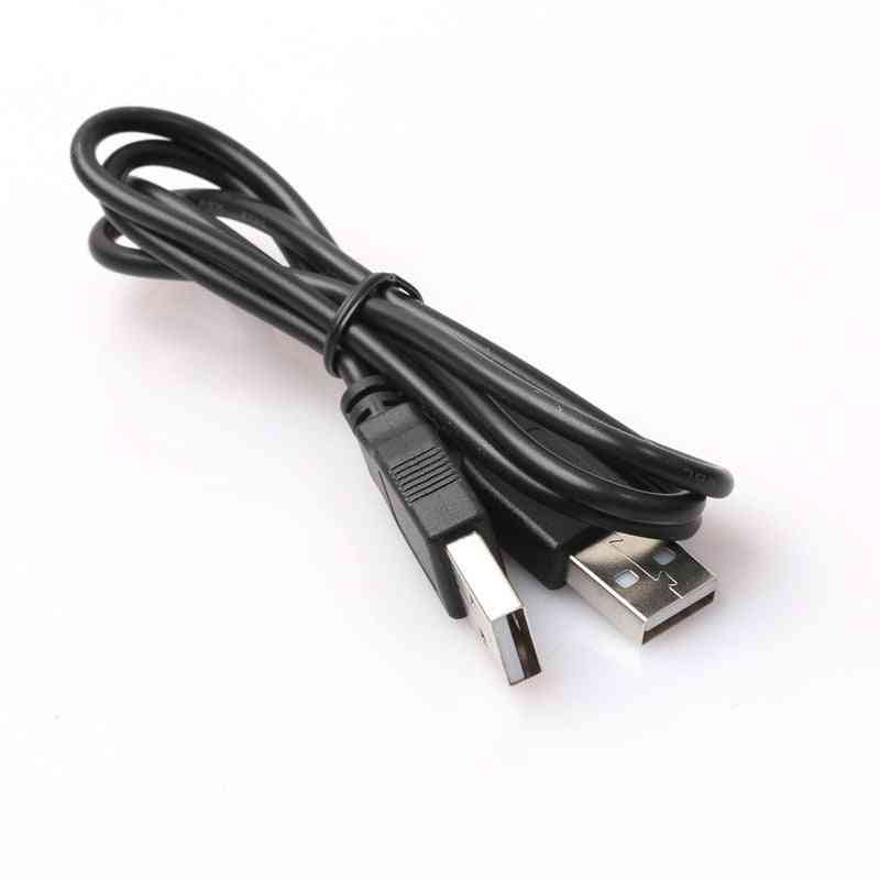 Podwójny przedłużacz USB do komputera, 1,2m kabel USB 2.0 typ A męski na męski - 0,5m