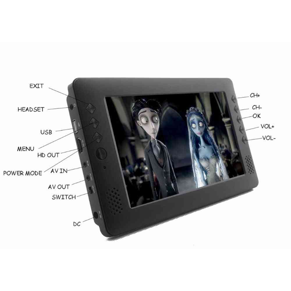 Digitales analoges Signalfernsehen-1024 * 600 Auflösung, 3,9 Zoll HD-Bildschirm
