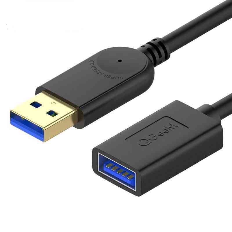 USB predlžovací kábel - predlžovač zo zásuvky na zásuvku a prenos synchronizácie údajov
