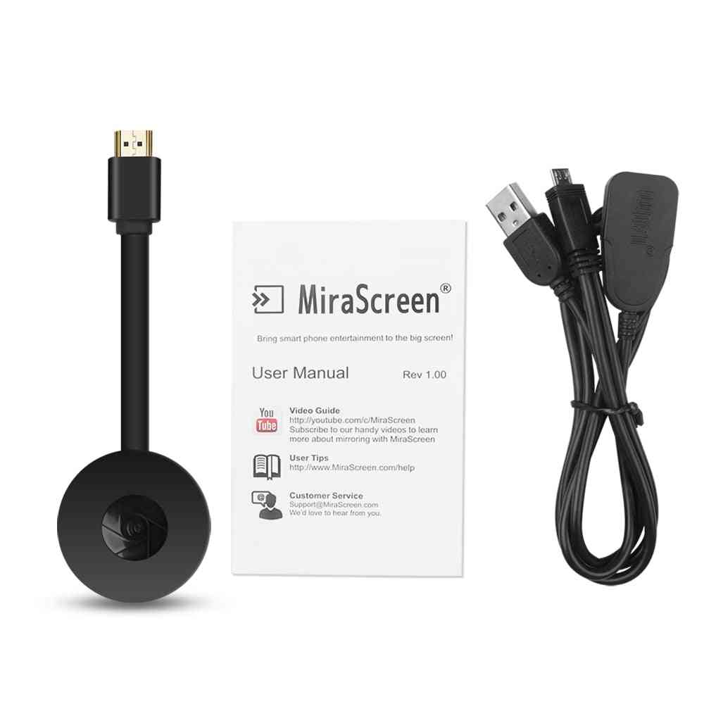 Tv Stick Dongle Crome Cast Hdmi Wifi Display Receiver For Chromecast, Pc And Android