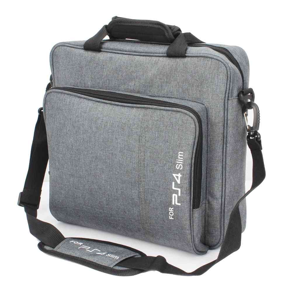 Slim Game Sytem Bag - Shoulder Carry And Canvas Case