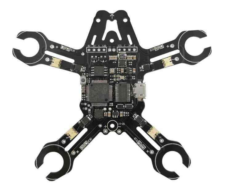 Mxk f722 gebürstetem quadcopter rahmen kit integrierter bluetooth osd -