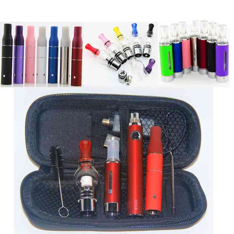 3 In 1 Electronic Cigarette Vaporizer Mod Kit With Oil Wax