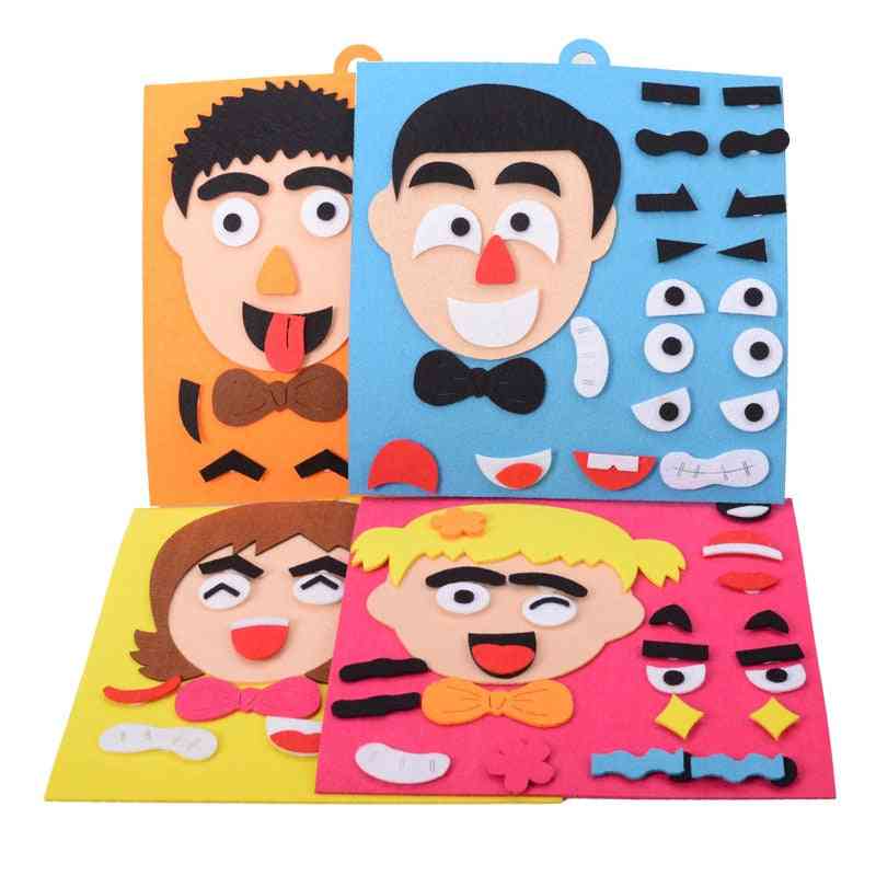 Facial Kids Expressions Wooden Puzzles