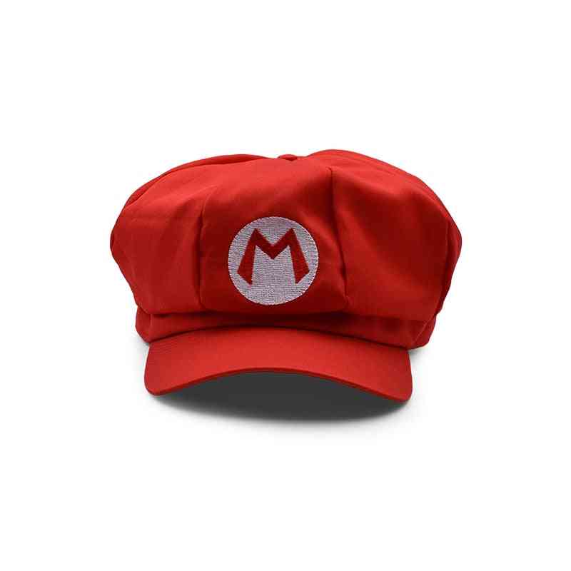 Hot Supermario, Super Mary Cosplay Mario, Cosplay-clothes Halloween-costumes Cartoon Hats 5 Colors