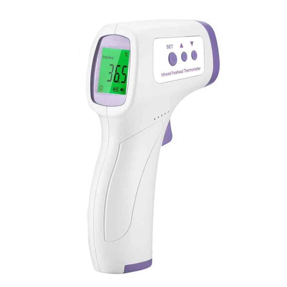Lcd Infrared Forehead Thermometer Celsius And Fahrenheit - High Precision