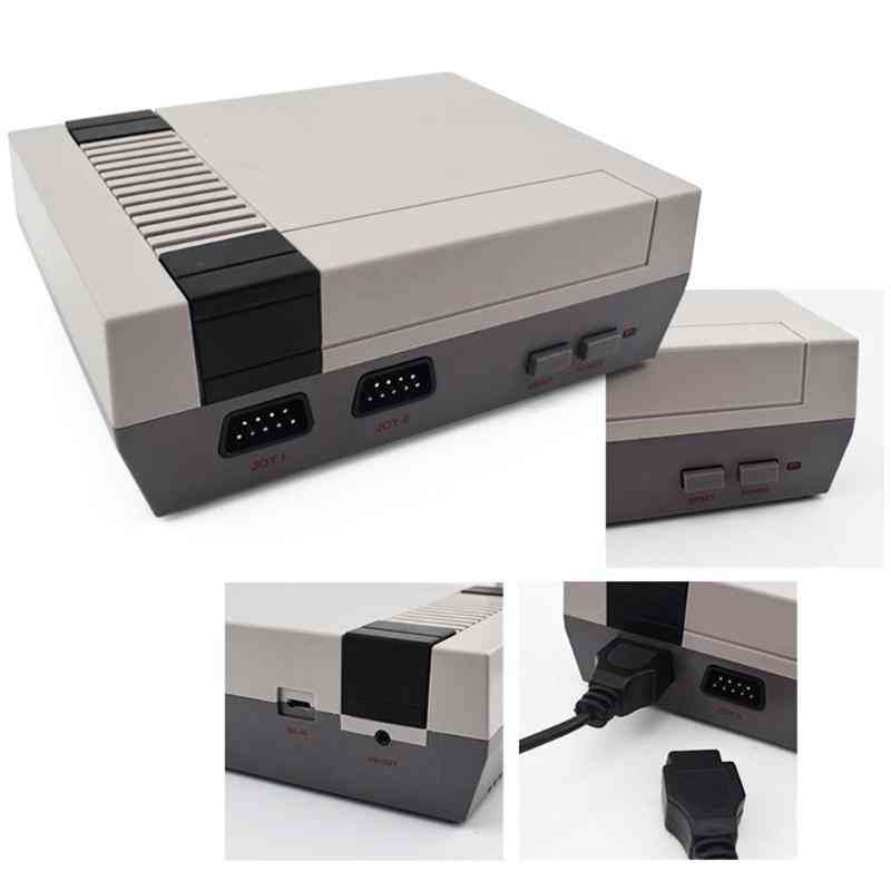 Consola de juegos retro mini tv, reproductor de juegos portátil de 8 bits con puerto av - eu 500 juegos