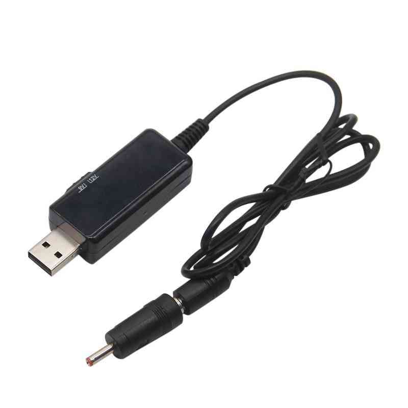 Kábel konvertora USB na dc zosilňovač - nastaviteľný kábel displeja 5 V až 9 V, 12V (USB)