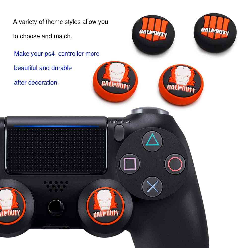 Ps4 Thumb Grip Caps Play Station 4, Ns Switch Pro Controller Joystick Cap