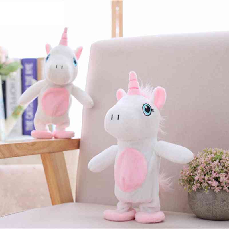 Electric Unicorn Design-walking And Talking Stuffed Toy