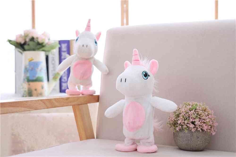 Electric Unicorn Design-walking And Talking Stuffed Toy