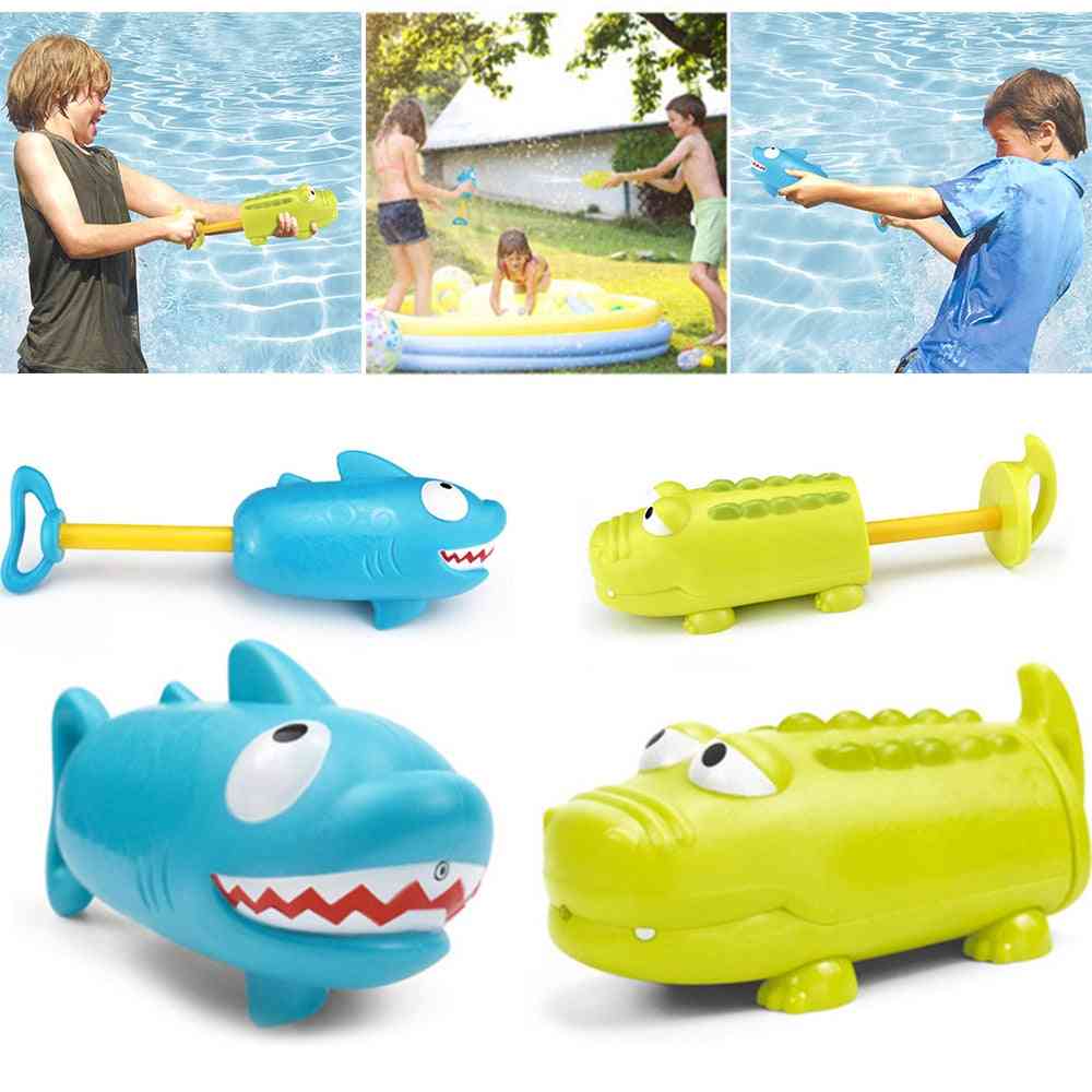 Summer Crocodile Shark Water Gun Game, Outdoor Swimming - Pumping Lightweight
