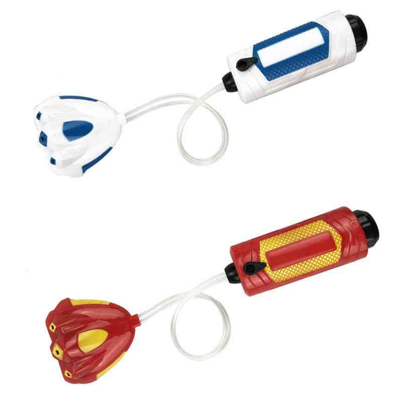 Juguetes de agua para jugar en la playa al aire libre verano- pistola de agua en aerosol tipo muñeca para niños - rojo