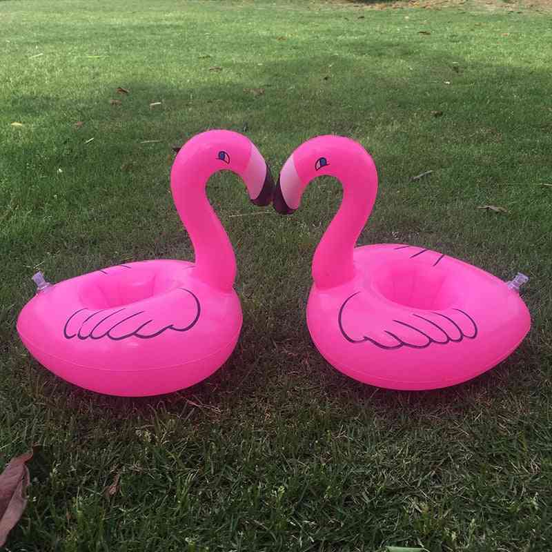 Flamingo Inflatable Cup Holder Water Toy