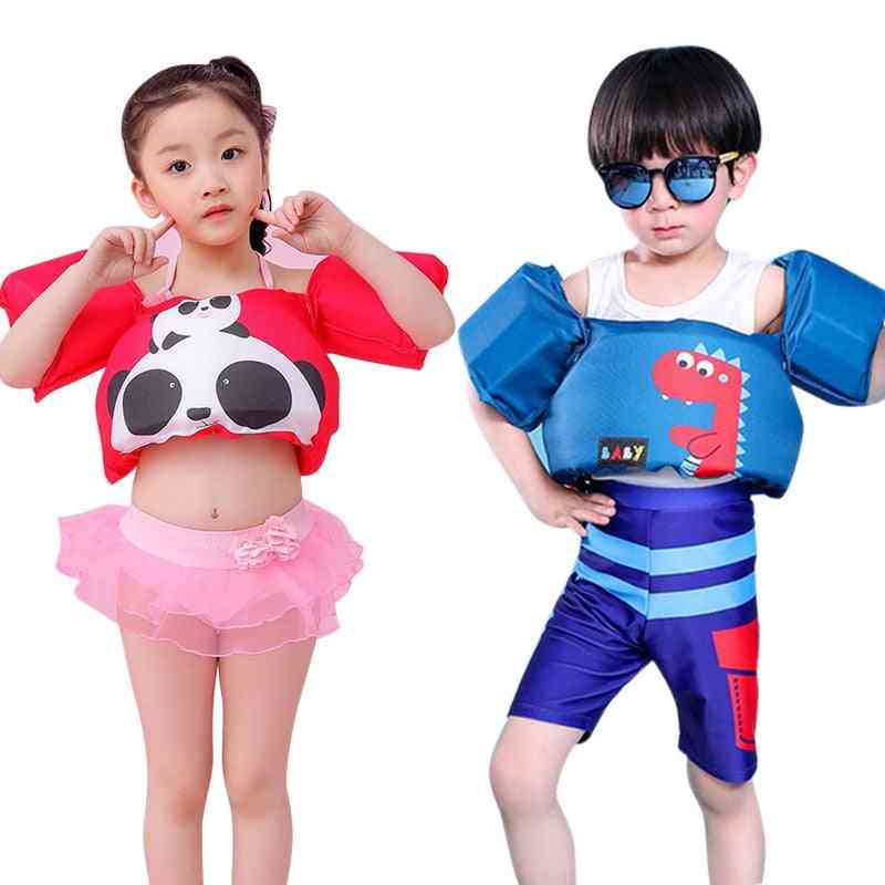 Cartoon Arm Rings Cute Fashion Safety Life Vest- Summer Pool Float
