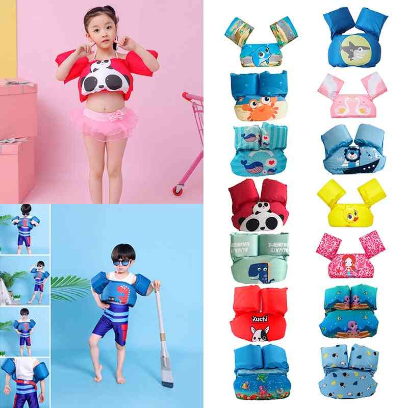 Baby Swim Buoyancy Vest Swimming Ring Float Pool / Gilrs Kids- Infant Kid Life Safety Catoon Fancy Jacket