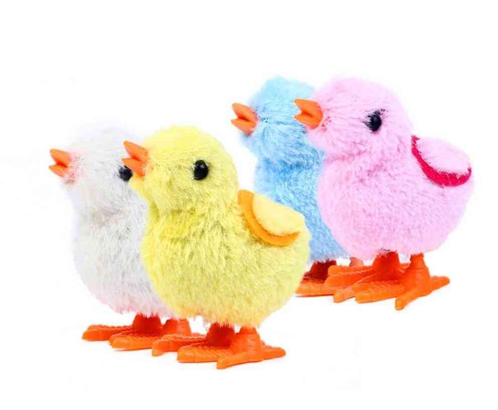 Cute Plush Wind Up Chicken Toy