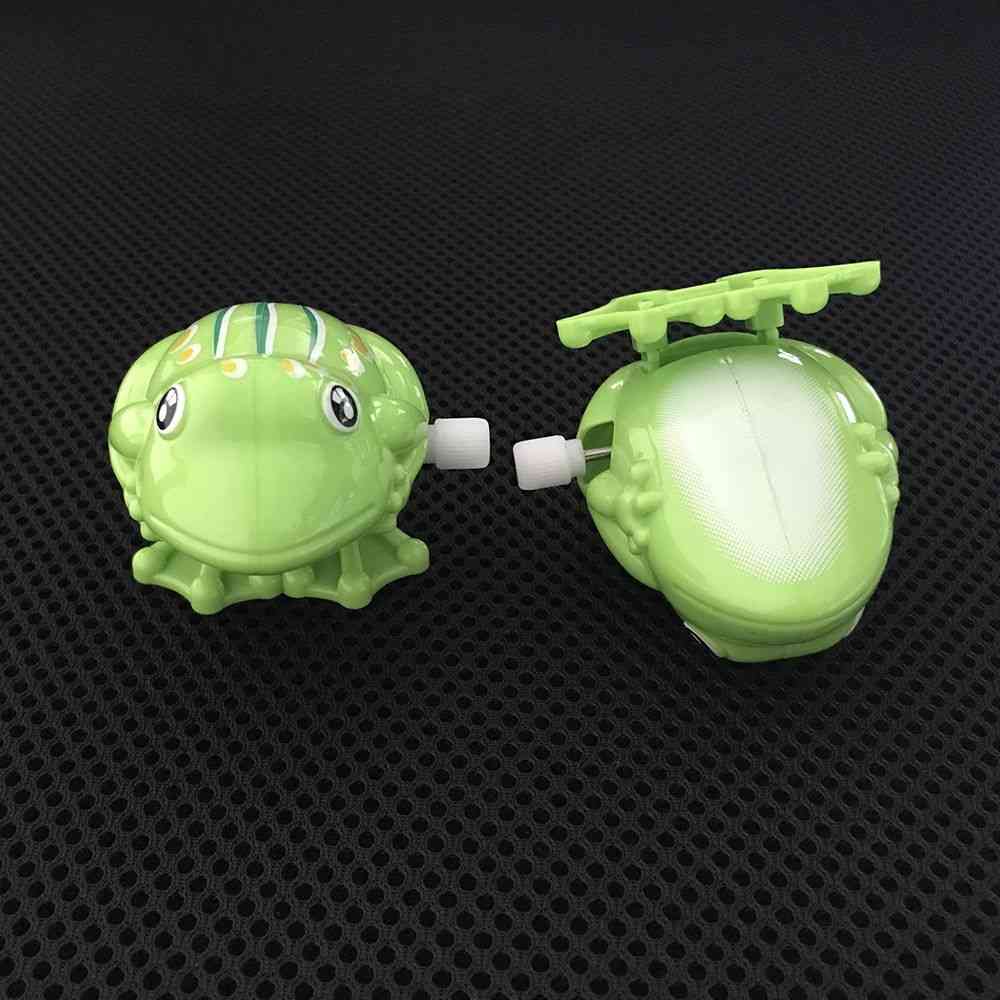 Ljubka prisrčna igračka za skakanje žabe za otroke - klasična igrača za navijanje za starejše od 3 let