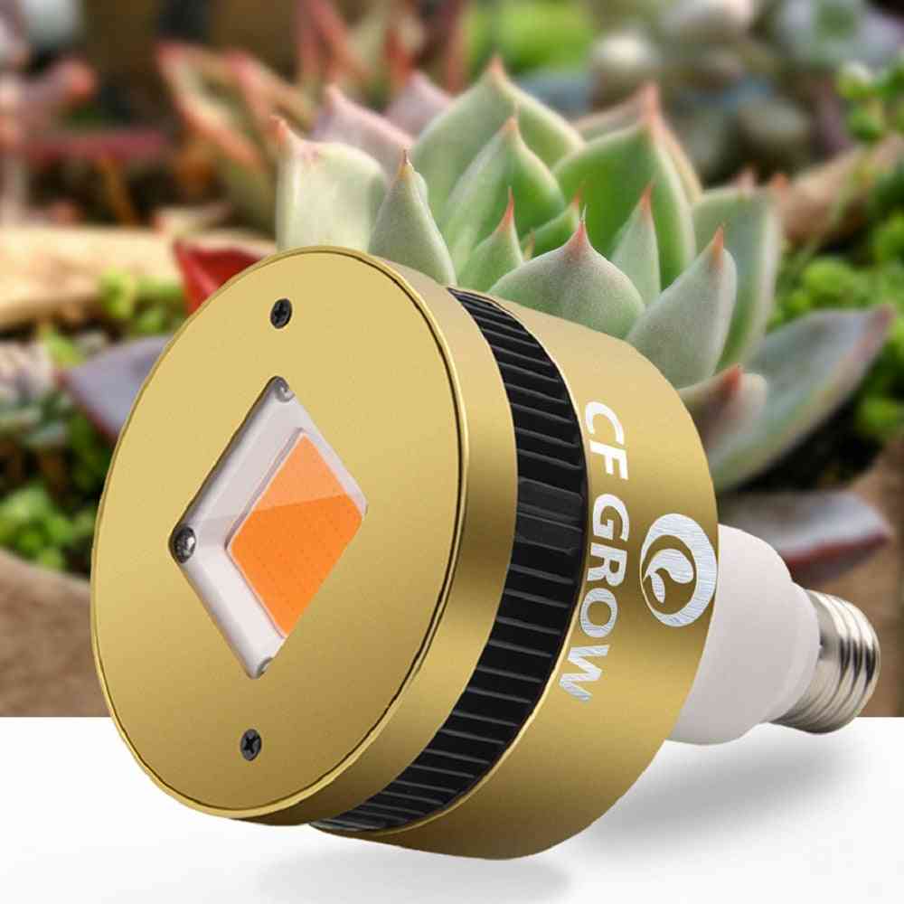 Ampoule de culture à LED 150W - Spectre complet, Lampe de culture de plantes pour plantes d'intérieur - Blanc chaud / 110V