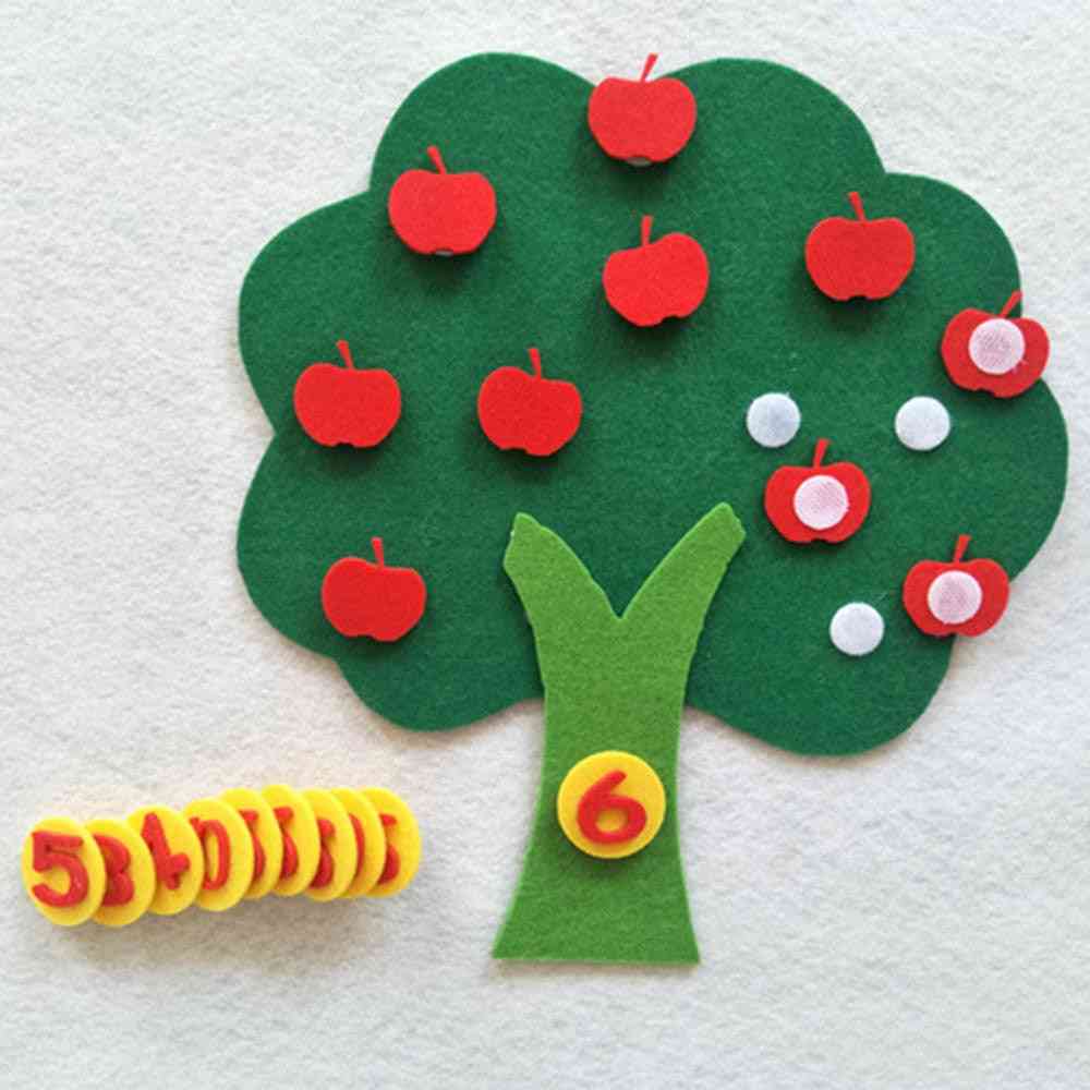 Durable Digital Cognitive Child Montessori, Education Apple Tree