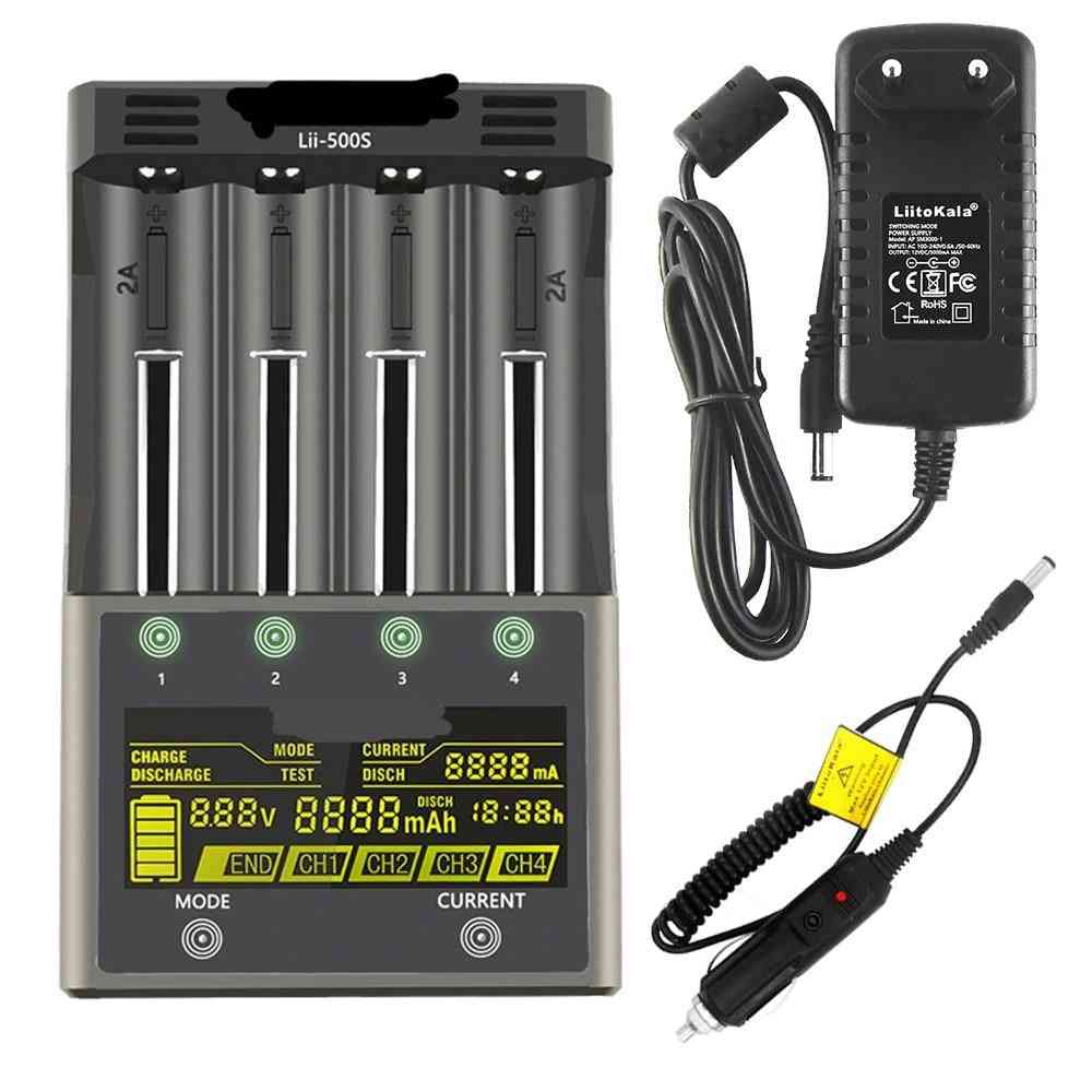 Lithium-ion Aa Aaa Nimh Battery Smart Charger
