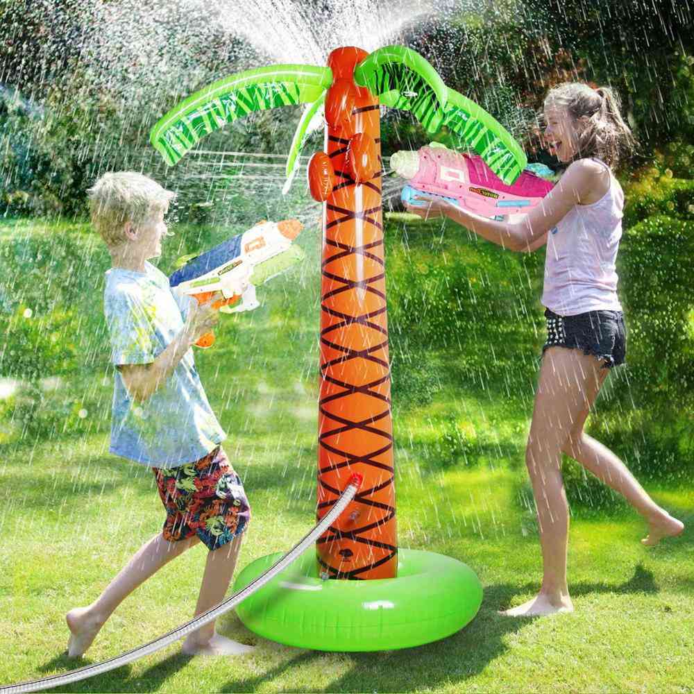Inflatable Sprinkler Cushion For  Outdoor, Splash Pad Toys For Baby