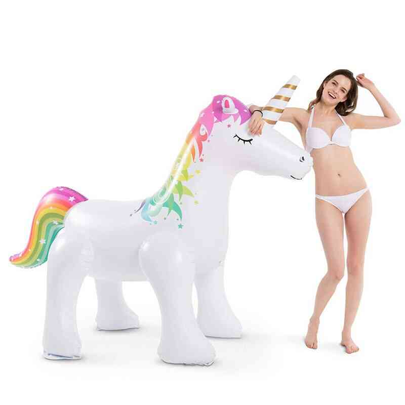 Inflatable Elephant And Unicorn Design-water Sprinkler