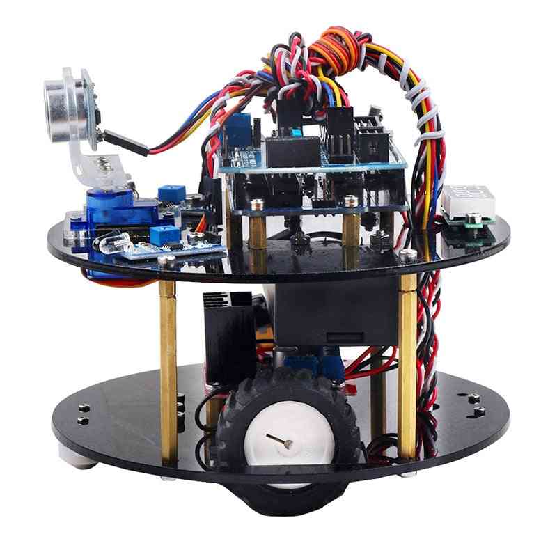 Keywish робот за arduino uno r3 - приложение за интелигентни автомобили rc дистанционно управление ps2