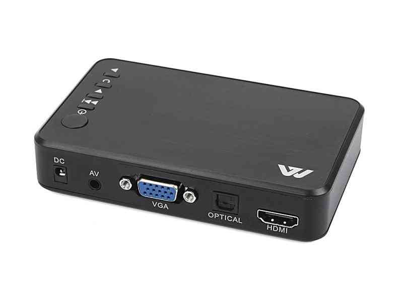 USB externí přehrávač HDD médií s HDMI VGA SD