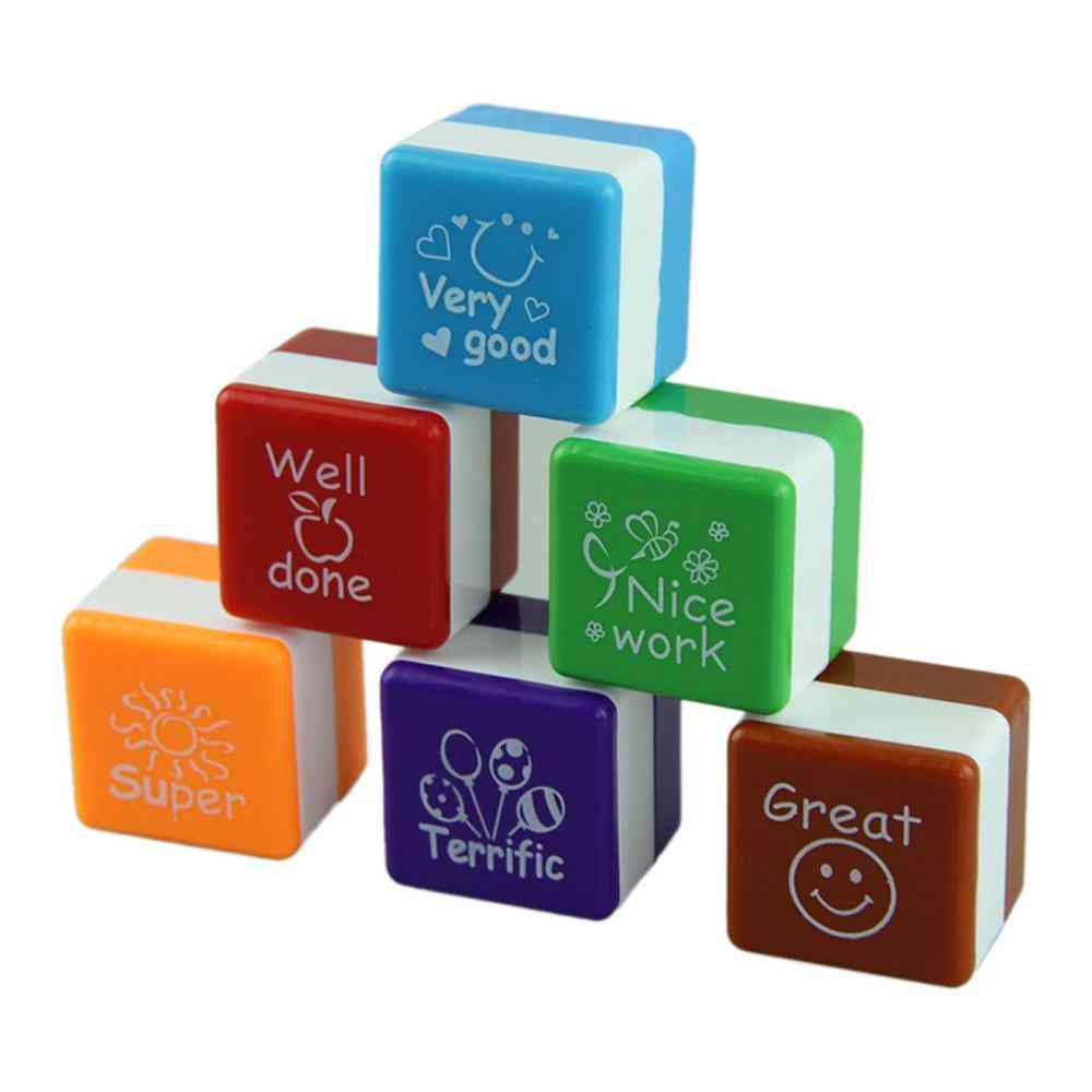 Water Self-inking, Cute Kid Stamp For Teacher Comment, Praise And Reward To Students