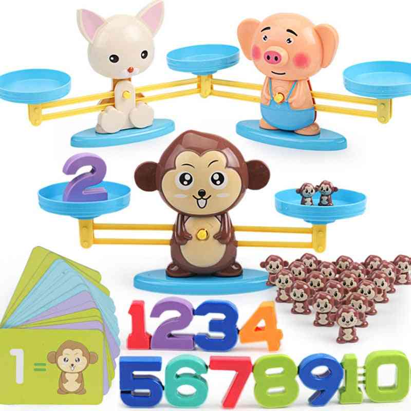 Scale Number Balance Game - Educational Toy