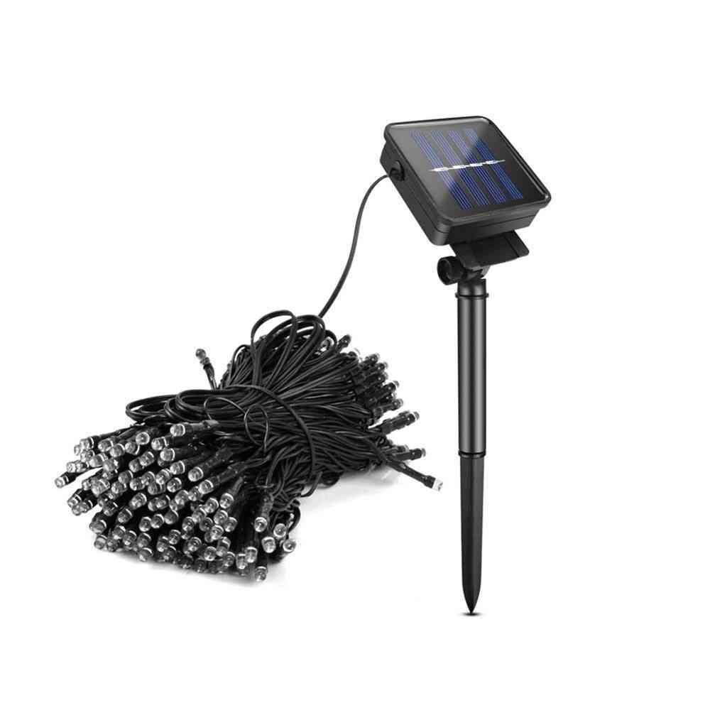 Waterproof, Fairy String Solar Lights-lawn Lamps With 20cm Spike