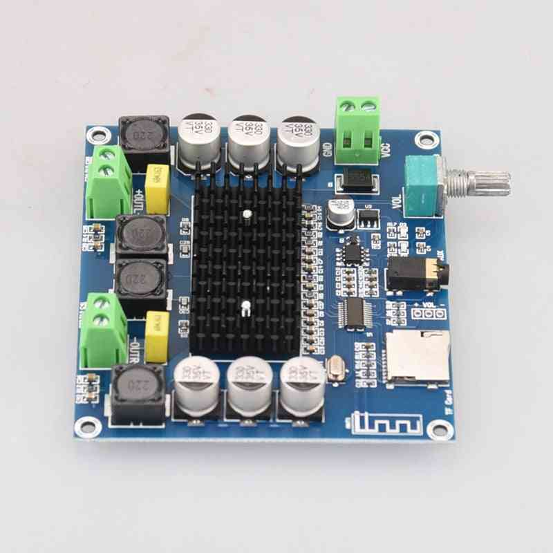Live xh-a105 bluetooth 5.0 tda7498 digitale versterker board 2x100 w speaker stereo audio amp module ondersteuning tf kaart aux -