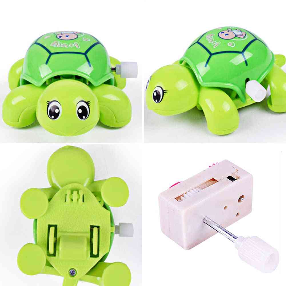 Mini Clockwork Tortoise For - Cute Little Animal Wind Up Toy For Kids