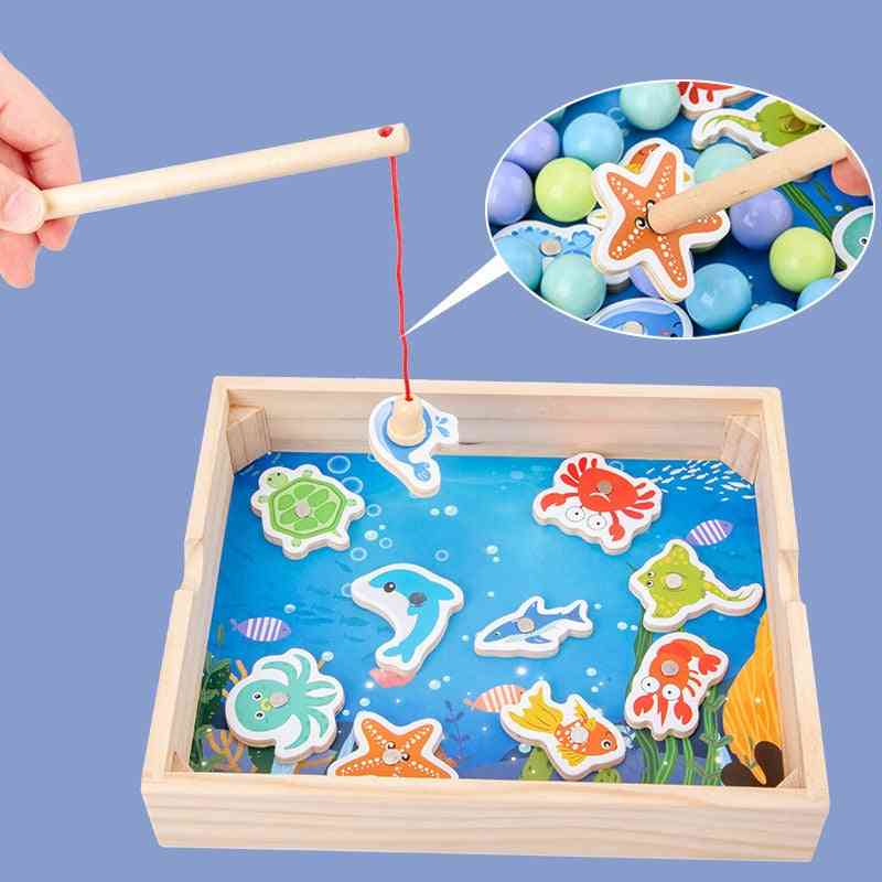 Wooden Jigsaw Puzzle Board Set For