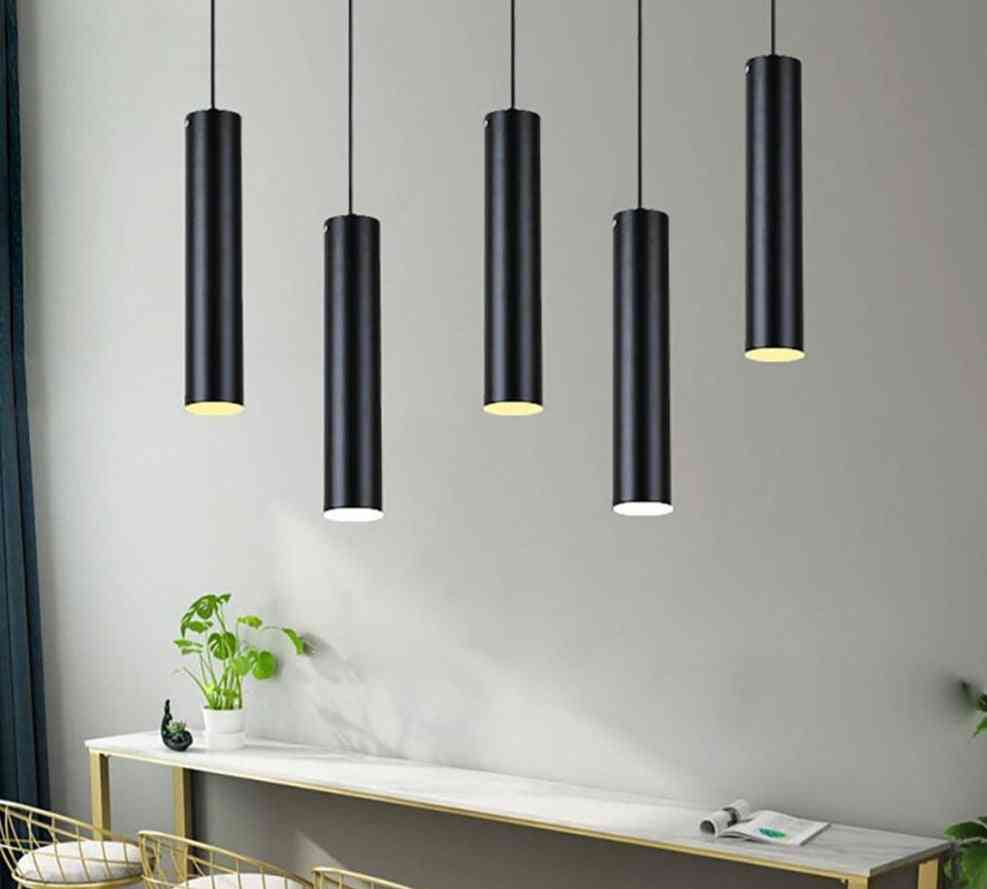 LED-spårlampa - taklist i aluminium - strålkastare kök, ö, matsal, butik, bar - naturvit / svart (l200)