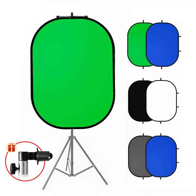 Photography Reflector Chromakey Backdrop Green Screen Background Backdrops For Youtube Video Studio
