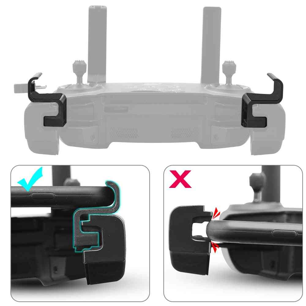 Easy Mount Clip Clamp Phone Holder Connector Drone Accessory