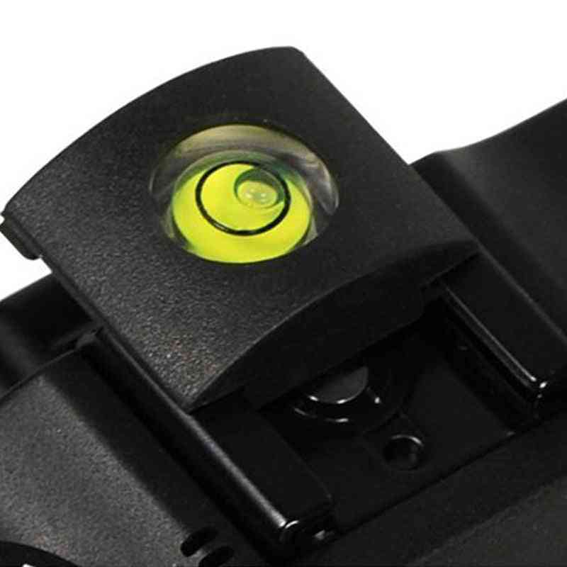 Camera Bubble Spirit + Hot Shoe Protector Cover Level Camera Accessories Universal Dslr For Canon For Nikon High Quality