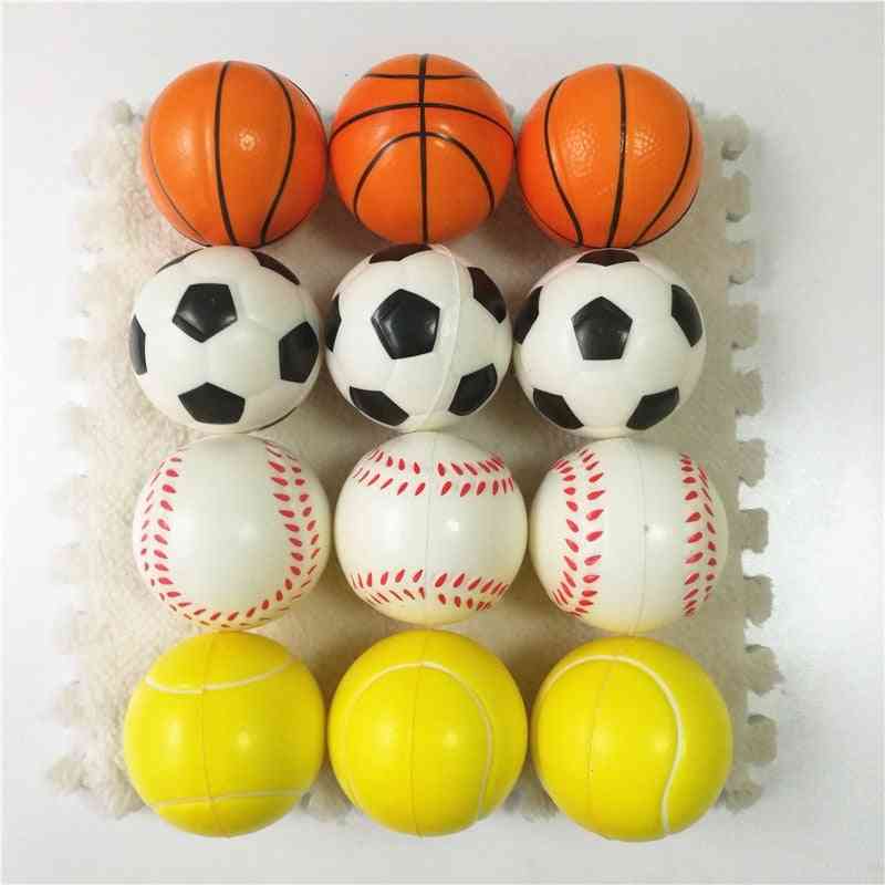 Football, Basketball, Tennis And Baseball-squeeze Toy For Kids