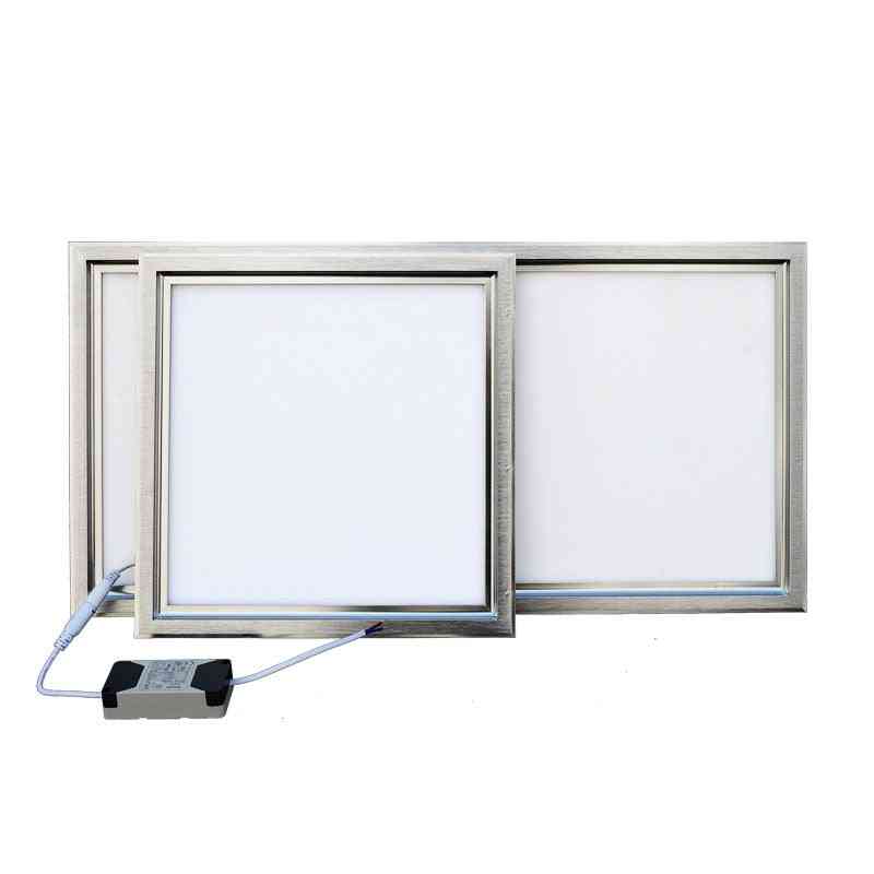 Integrated Ceiling Led Panel Lamp - Kitchen, Bathroom, Embedded Aluminum Gusset Lighting