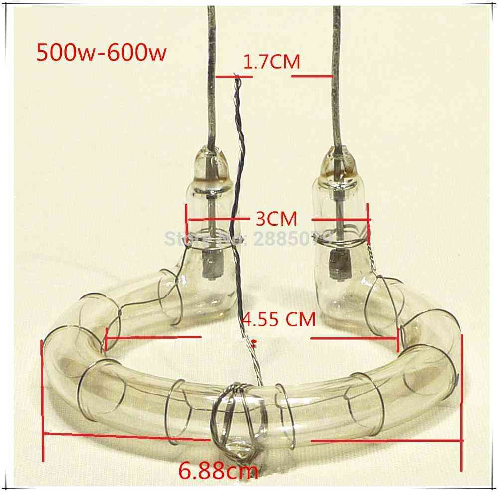 Nova lâmpada de tubo de flash de anel 300w 400w 500w 600w flashtube 5500k reparo de foto estúdio speedlight iluminação