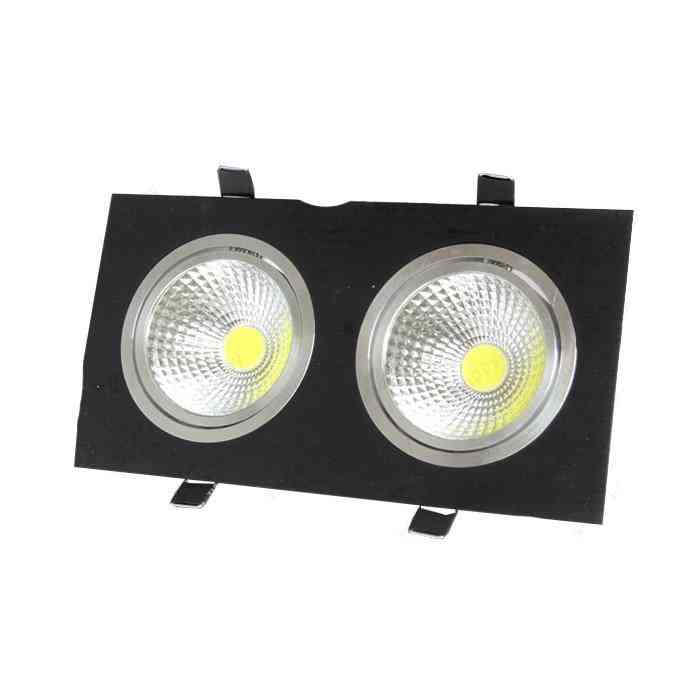 Dimmable Led Recessed Light - Dual Head Grille Lamp