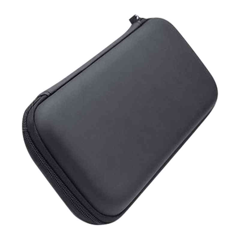 Estuche rígido de compresión portátil para nintend switch travel protector, estuche de almacenamiento impermeable eva (negro) -
