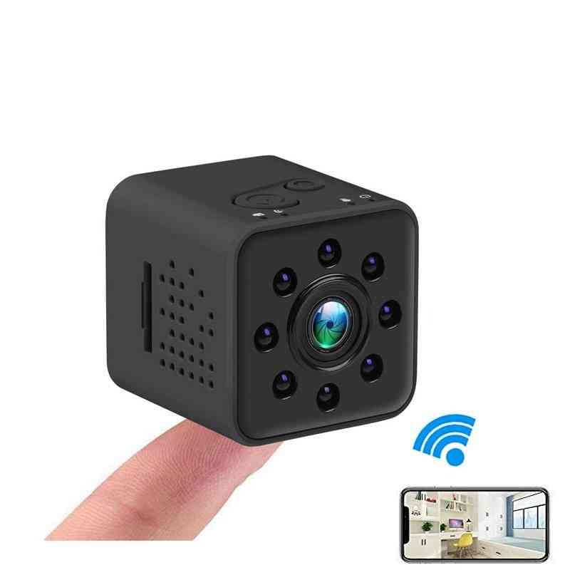 Wersja upgrade SQ23 kamera IP HD WiFi mała mini kamera kamera 1080p - noktowizor - czarna SQ23