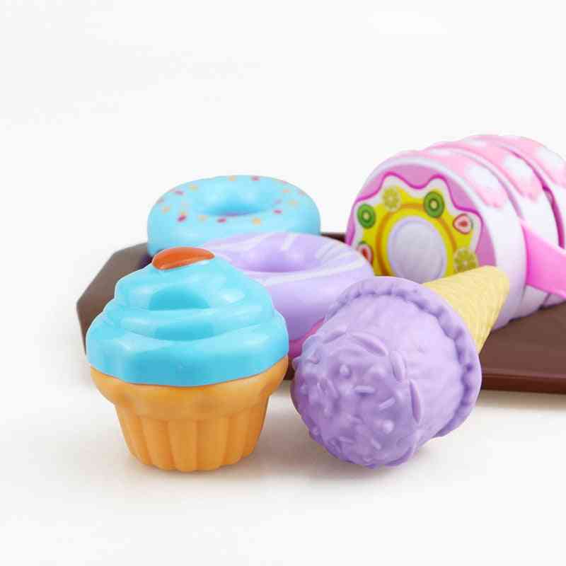 Plastic Simulation Food, Dessert Pretend Play -early Education Toy